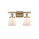 Option Brushed Brass / Matte White
