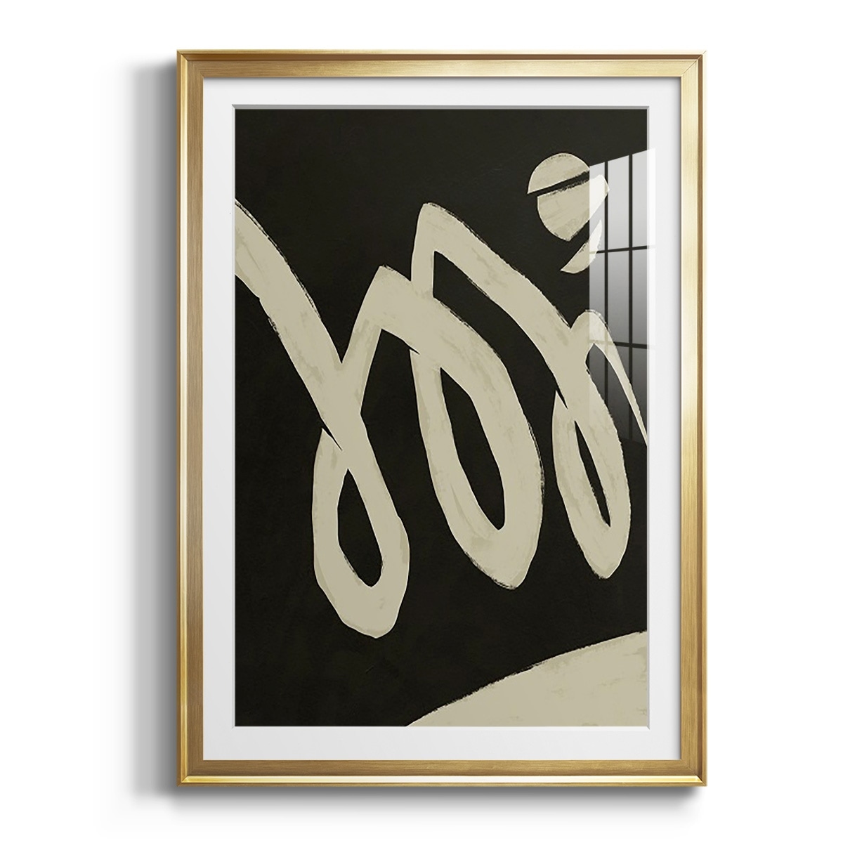 Neutral Spring IV Premium Framed Print - Ready to Hang