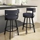 preview thumbnail 45 of 102, Amisco Browser Swivel Bar Stool