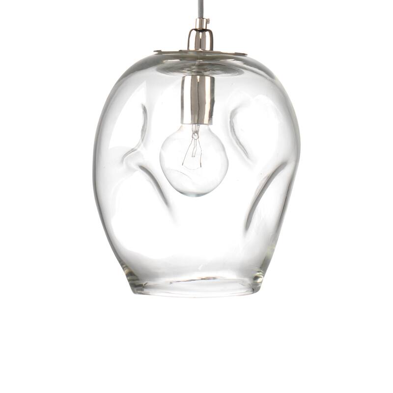 Alden Décor Dorset 1-Light Glass Pendant