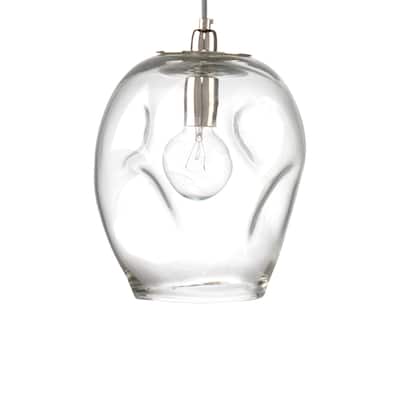 Alden Décor Dorset 1-Light Glass Pendant