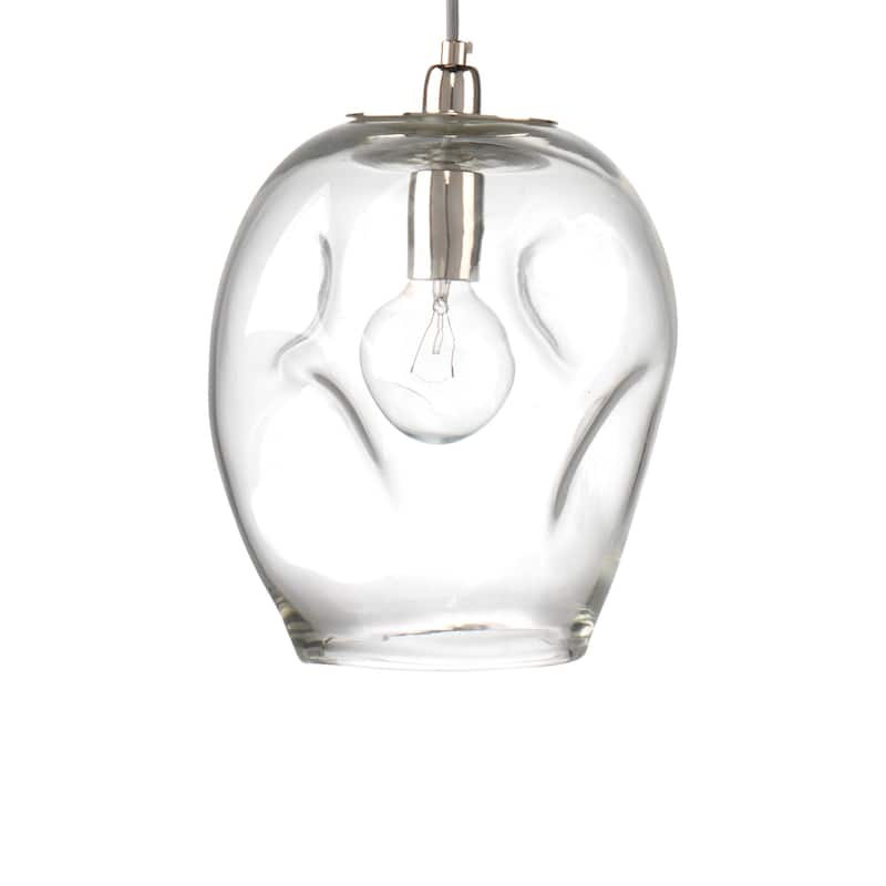 Alden Decor Dorset 1-Light Glass Pendant