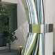 preview thumbnail 31 of 31, Outdoor Stripe Privacy Protected Grommet Panel