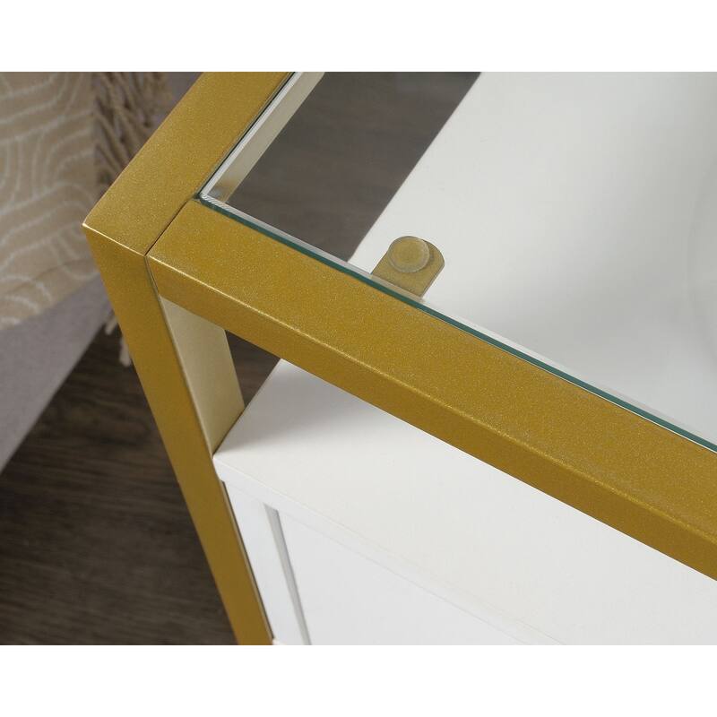 Harper Heights End Table White 3a
