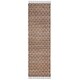 preview thumbnail 21 of 84, SAFAVIEH Handmade Cape Cod Zinca Coastal Jute Tassel Rug 2'3" x 8' Runner - Charcoal/Natural - Runner
