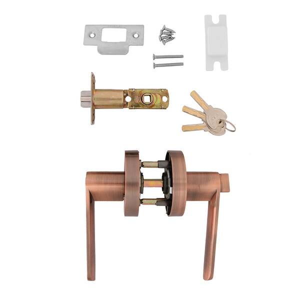 Shop Entry Door Lever Lock Lockset For Bedroom And Bathroom