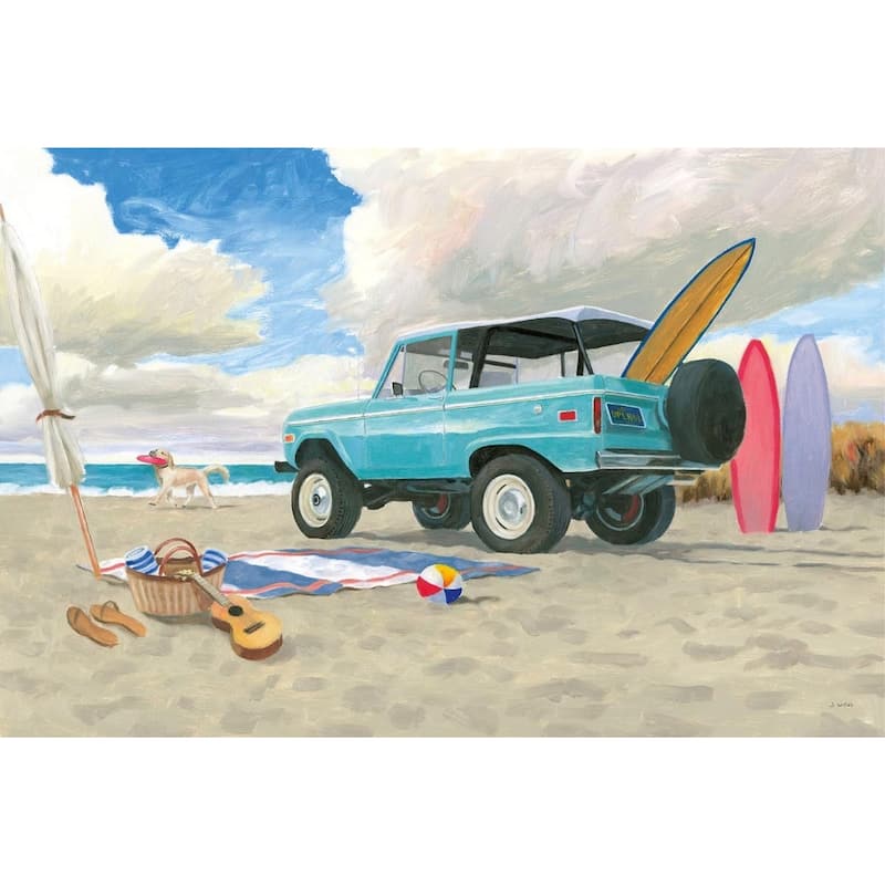 Beach Ride I Art Poster - Print On Demand