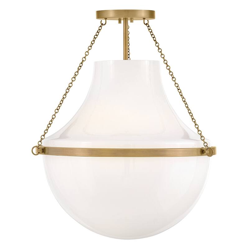 Hinkley Lighting 46893 Collins 20" Wide Semi-Flush Ceiling Fixture