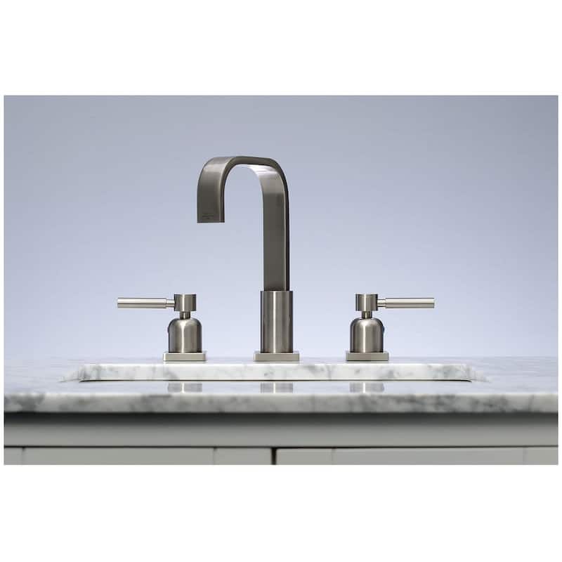 Kingston Brass Concord 1.2 GPM Widespread Bathroom Faucet with Pop-Up