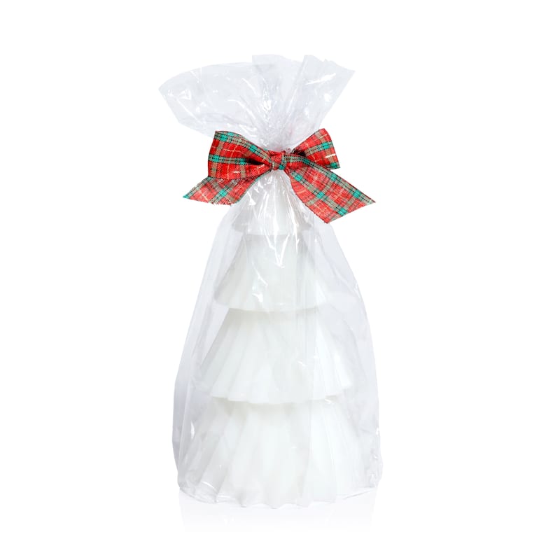 Twinkle Tree Decorative Holiday Candles, Set of 6