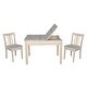 preview thumbnail 6 of 29, Kids Table with Lift Up Top and 2 San Remo Juvenile Chairs - 3 Piece Set