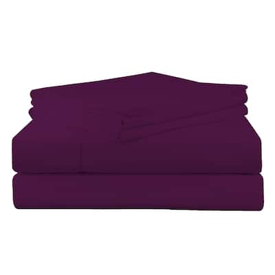 Pointehaven 200 GSM Superior Heavyweight Flannel Cotton Deep Pocket Bed Sheet Set