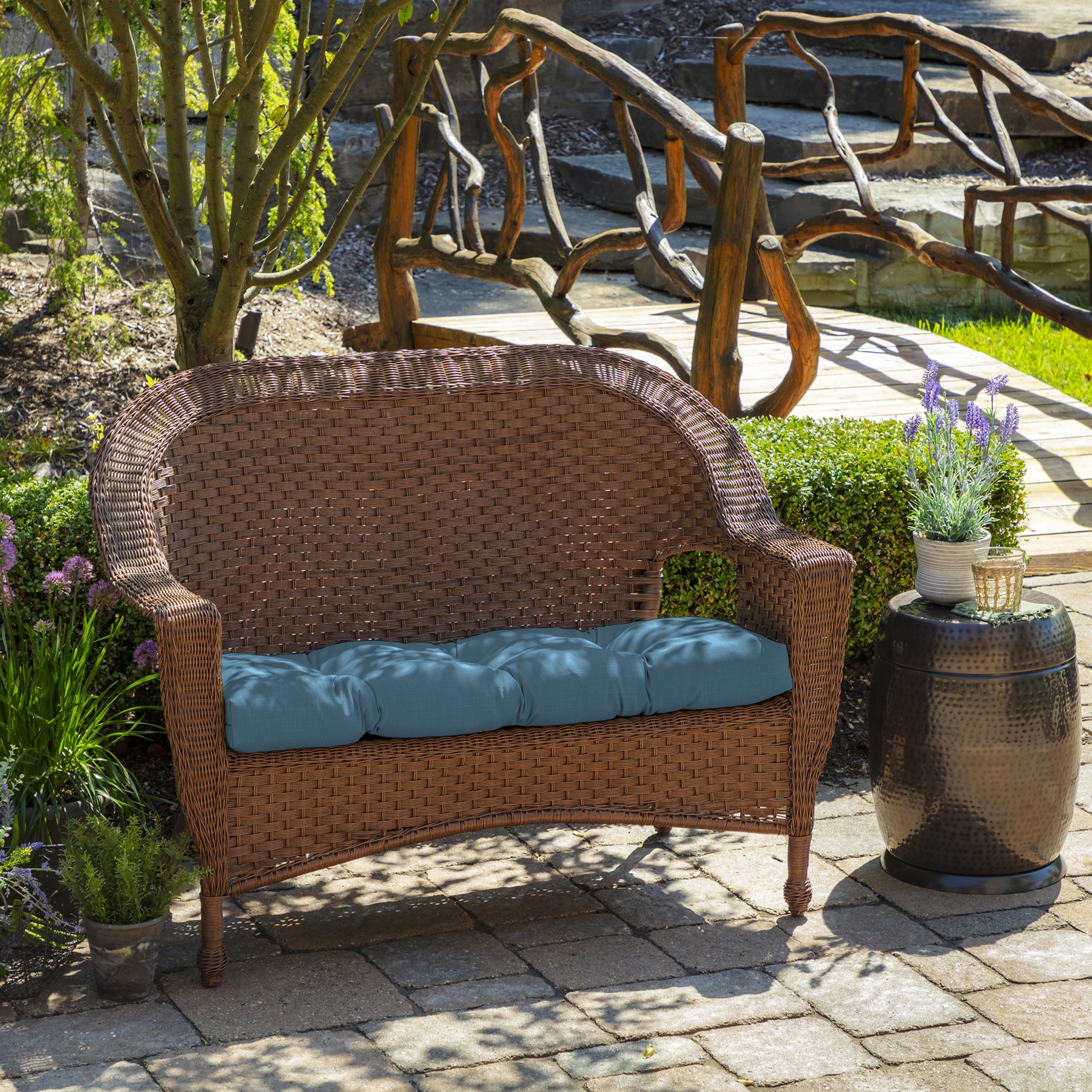 Arden selections outdoor shop wicker seat cushion