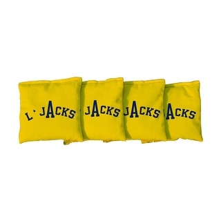 College Vault Northern Arizona University Lumberjacks Yellow Cornhole Bags