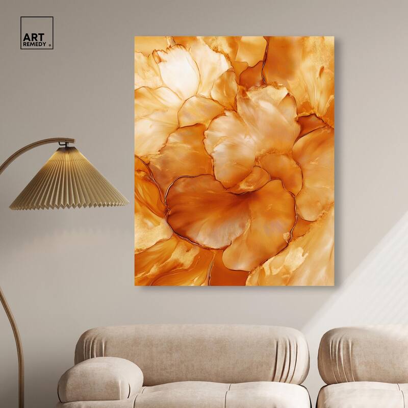 Sunlit Bloom II Canvas by Art Remedy, Gallery Wrapped