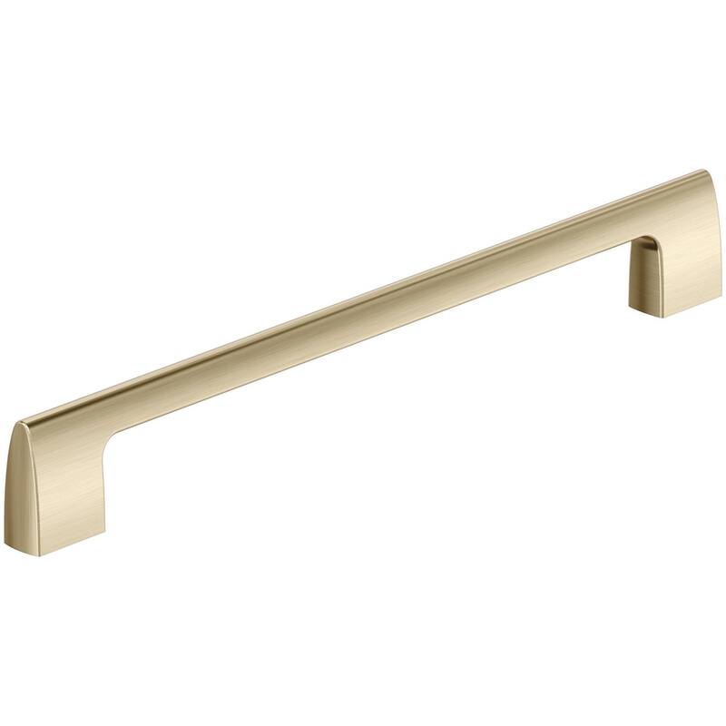 Amerock BP55490 Riva 10-1/16" Center to Center Handle Cabinet Pull - Golden Champagne