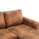 preview thumbnail 10 of 11, L Shape Sleeper Sectional Sofa with Reversible Chaise & 3 Pillows