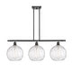 preview thumbnail 12 of 21, Innovations Lighting Athens Water Glass 3 Light 37" Stem Hung Island Light