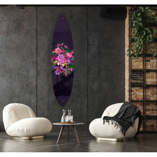 Acrylic surfboard art top