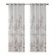 preview thumbnail 52 of 66, Madison Park Vera Burnout Printed Curtain Panel