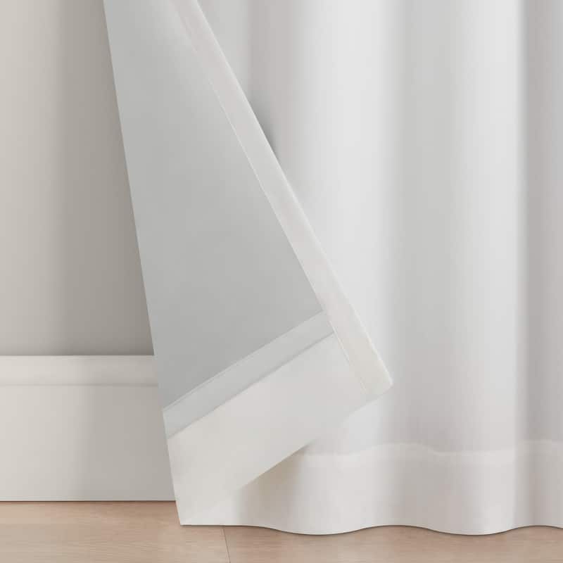 Eclipse Kids Bow Tab Top 100% Blackout Curtain Panel