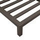 preview thumbnail 35 of 62, Benton Modern Aluminum Lounge Outdoor Double Chaise with Cushion - N/A
