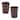 Bath Bliss 2 Pack Trash Can - 7.9" Rd x 10"
