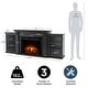 preview thumbnail 29 of 34, Tracey 84" TV Stand Electric Fireplace by Real Flame