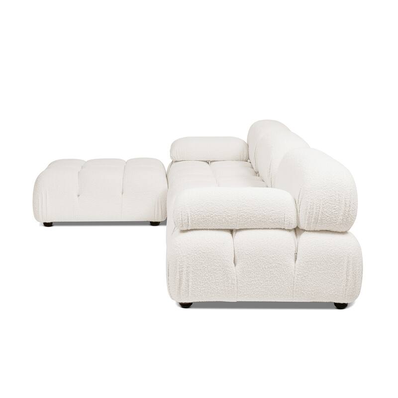 Marcel 109.5" Bubble Modular Modern Reversible Sectional