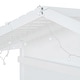 preview thumbnail 15 of 16, Twin Size House Bed with Shelves, Window, and Light Strip - White