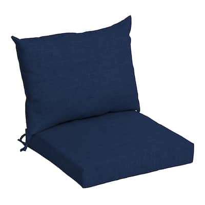 Arden Selections Leala Texture 21-inch Square Patio Chair Cushion Set
