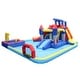 preview thumbnail 3 of 5, 7 In1 Inflatable Slide Water Park Trampoline Bouncing House Yard - 227"