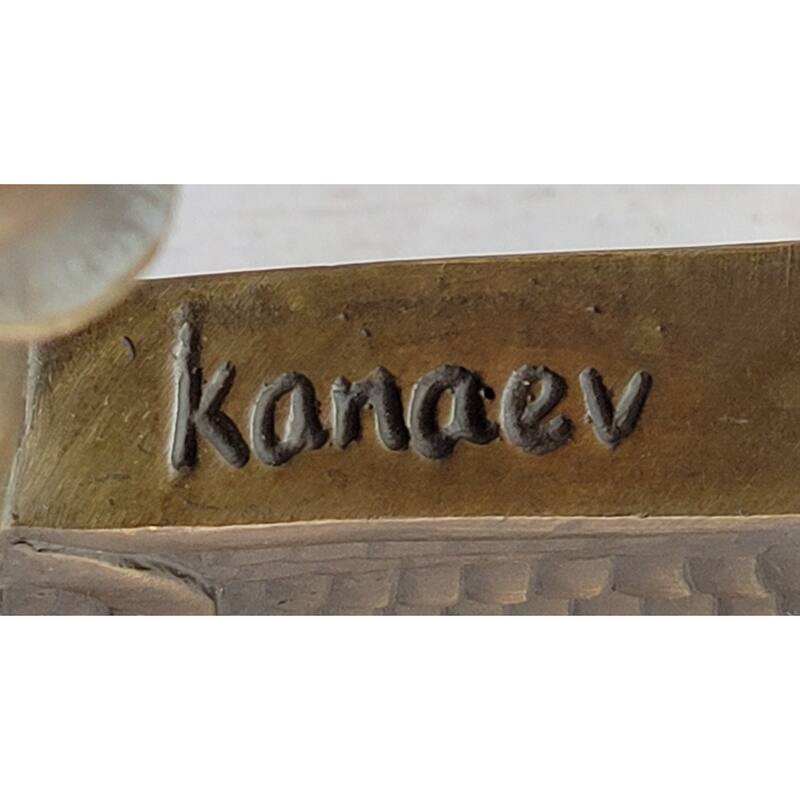 Faravahar Zoroastrian Achaemenid Persian History Bronze Statue Sculpture 8 Inches X 11 Inches