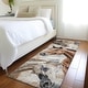 preview thumbnail 30 of 33, Machine Washable Indoor/ Outdoor Horses Chantille Rug Beige - 2'3" x 7'6"