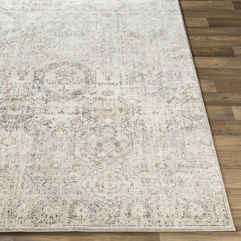 Livabliss Indigo Arts & Crafts Medallion Area Rug