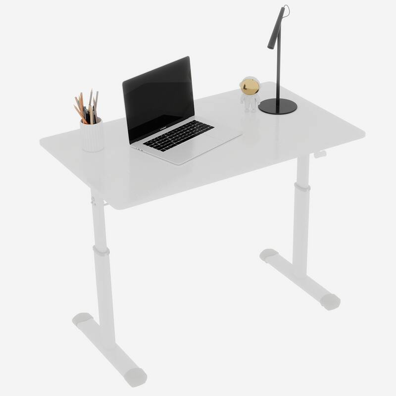 GDFStudio - 39.37"W Ergonomic Adjustable Computer Desk