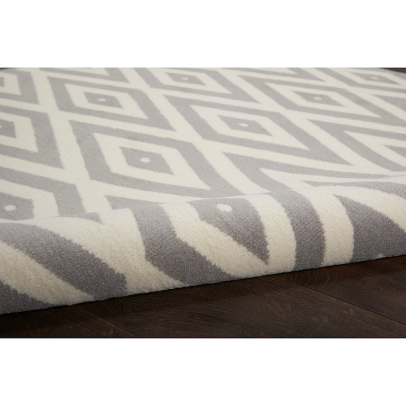 Nourison Grafix Modern Geometric Area Rug