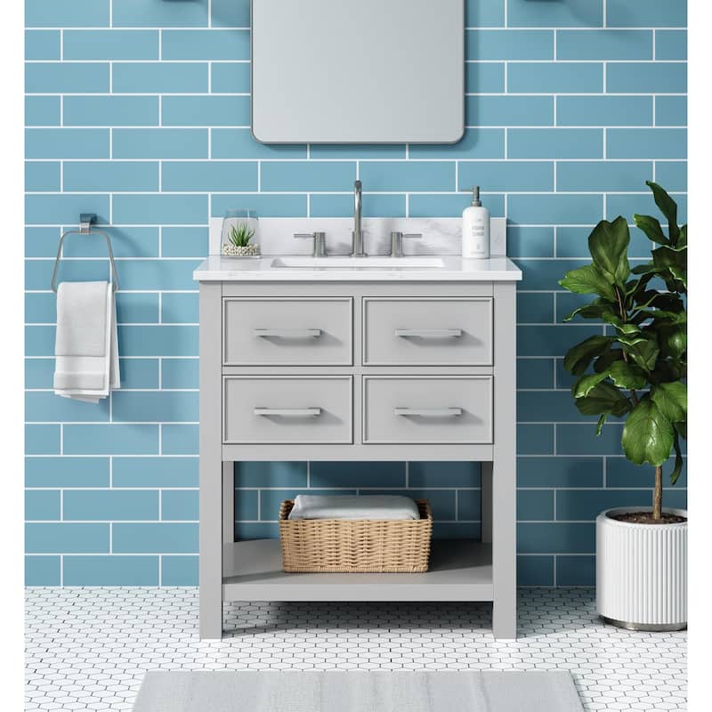 Avanity BROOKS-VS31-E Brooks 31" Free Standing Single Basin Vanity Set