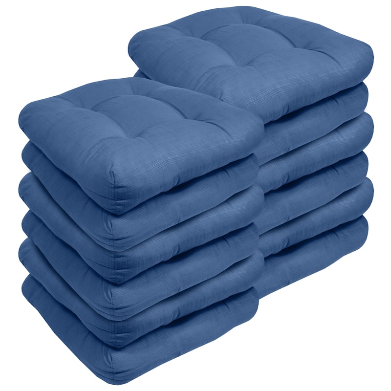 Indoor-Outdoor Reversible Patio Seat Cushion