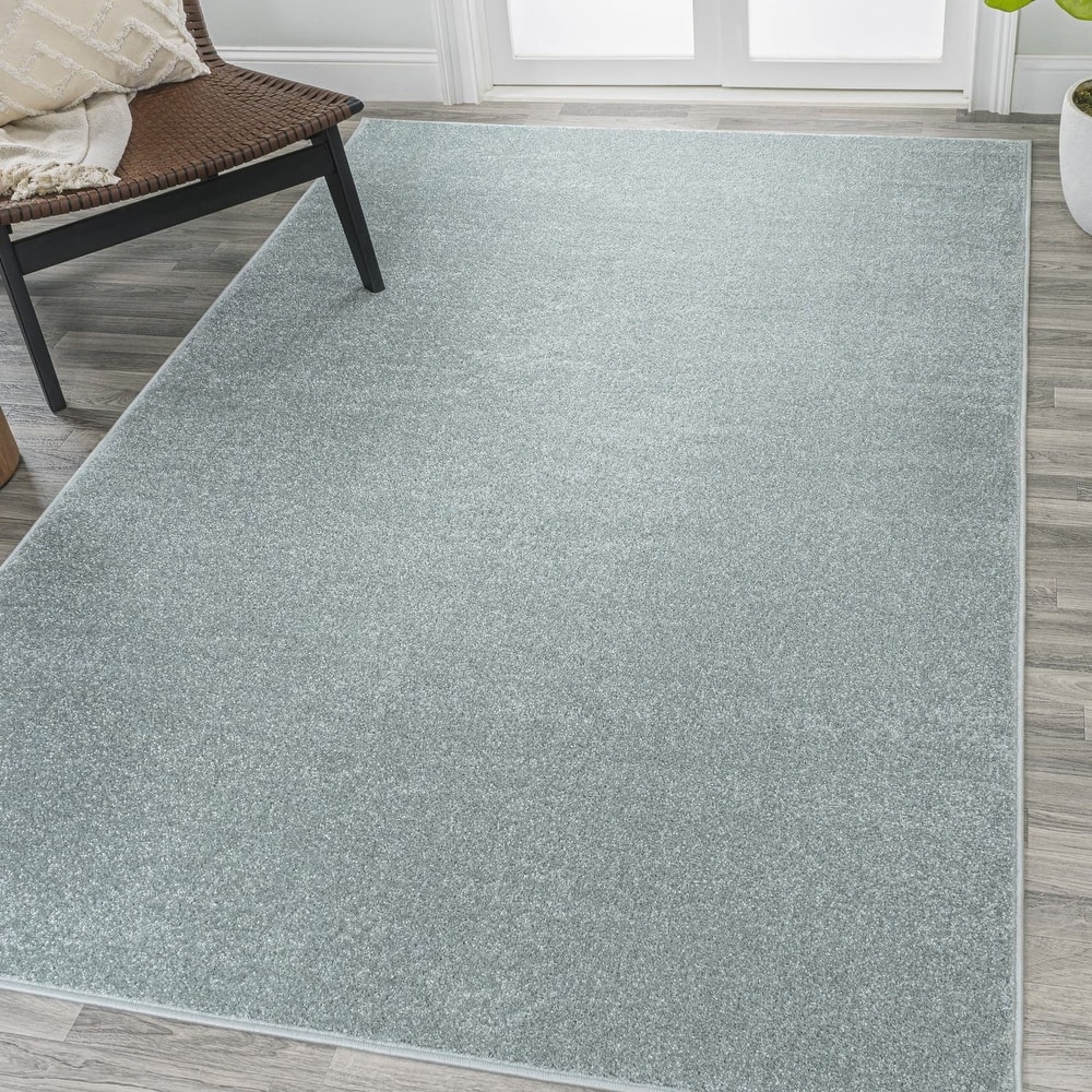 JONATHAN Y Tumbling Solid Low-Pile Area Rug