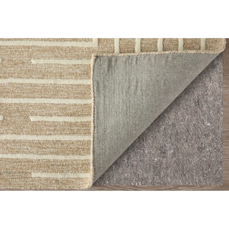 Grand Bazaar Alister Hand Tufted Geometric Transitional Area Rug