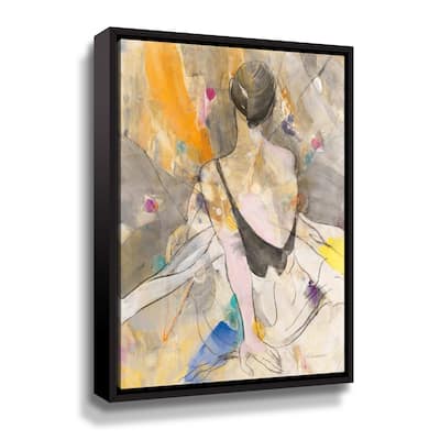 Ballerina II Gallery Wrapped Floater-framed Canvas
