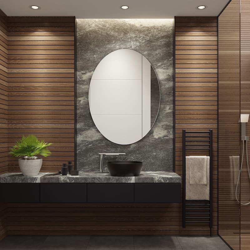 SAFAVIEH Home Nolan 24" LED Vanity Mirror - White