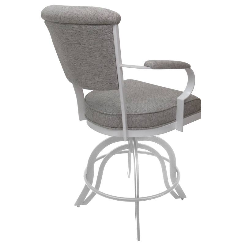 Miami Counter 26" or Bar 30" Metal Bar Stool on A Base