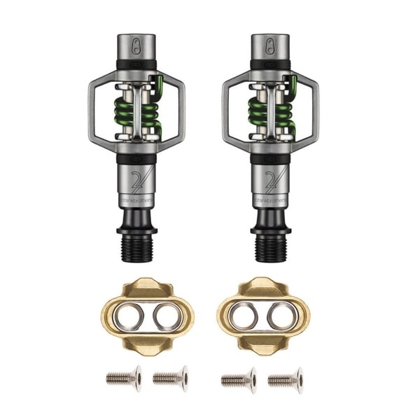 Crankbrothers Eggbeater 2 Bike Pedals (Green)
