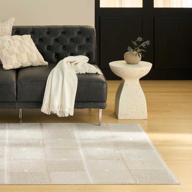 Nourison Nordic Indoor only Geometric Area Rug