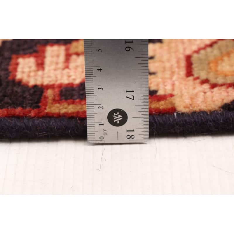 ECARPETGALLERY Hand-knotted Andelz Red Wool Rug - 3'11 x 6'9