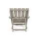 preview thumbnail 16 of 172, Shoreline Fully Assembled All-Weather HDPE Outdoor Folding Modern Adirondack Chair