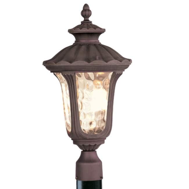 Livex Lighting Oxford 3 Light Outdoor Post Light - Imperial Bronze