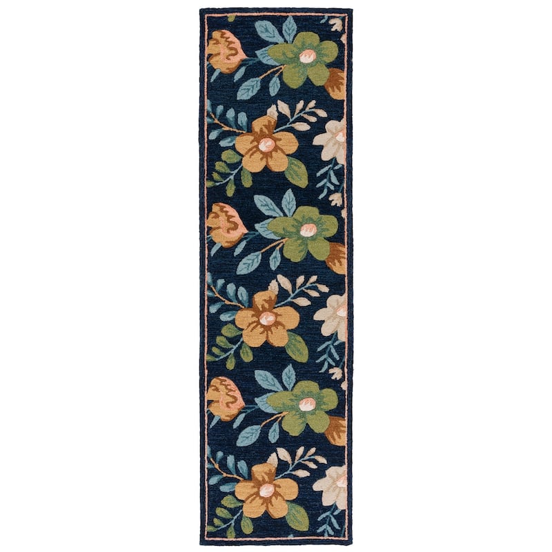 SAFAVIEH Handmade Blossom Geskea Modern & Contemporary Wool Rug